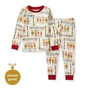 New Burts Bees Baby Organic Cotton Pajamas Youth 12